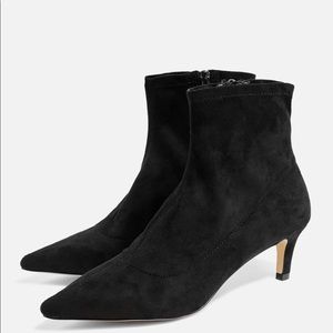 Topshop Sock Booties NWOT